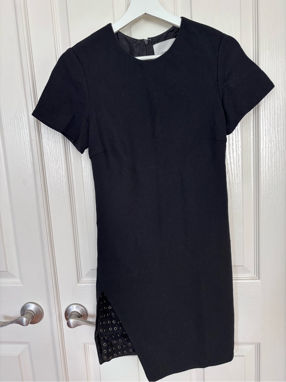 3.1 Phillip Lim Women's Black Short Sleeve Shift Dress - Picture 1 of 12